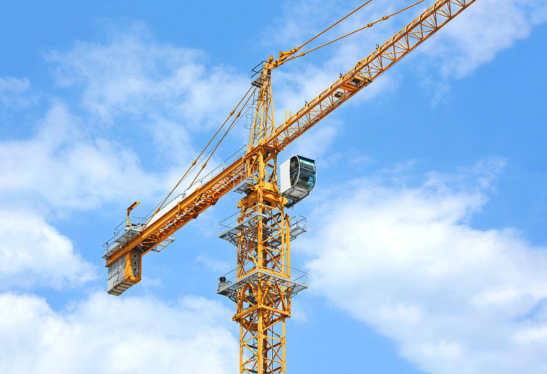 塔吊 現代城市的天際線繪者